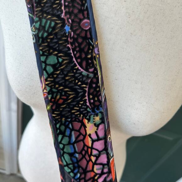 NWT Johnny Was Catherine Belt Soundbath Navah Velvet Burnout Embroidered Boho - Picture 7 of 13